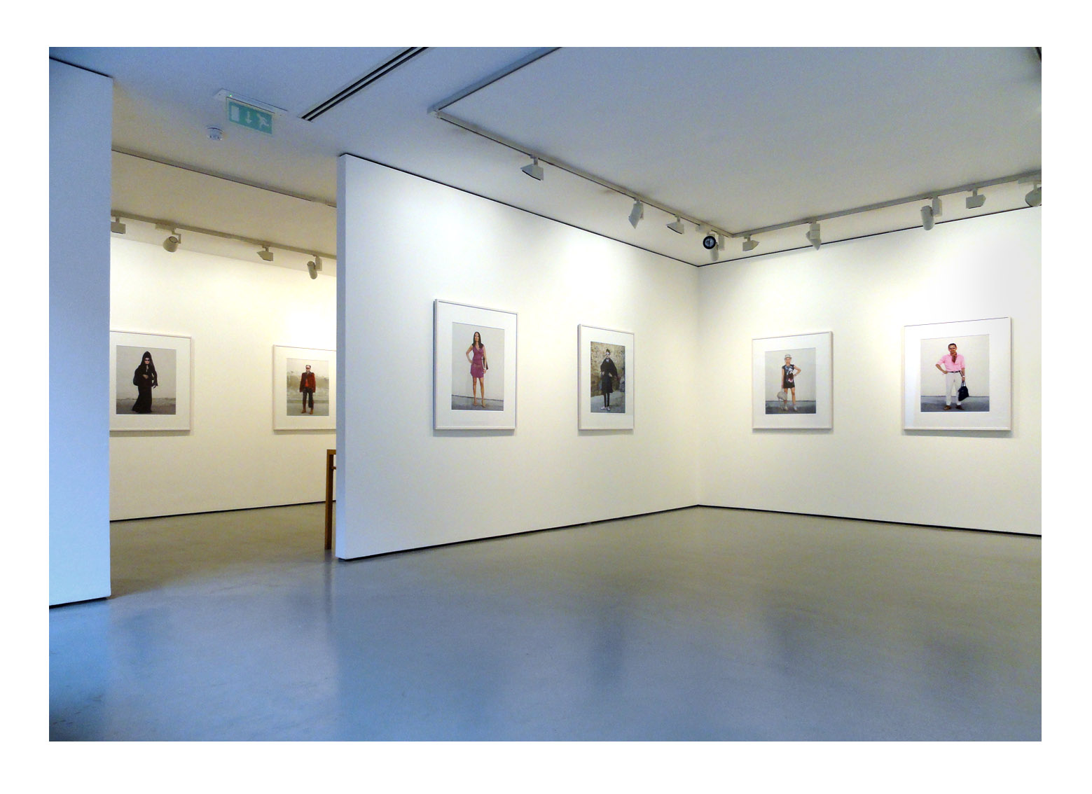 Albrecht Tubke, Portrait Photography, exhibition views